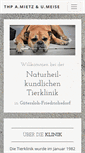 Mobile Screenshot of mietz-und-meise.de